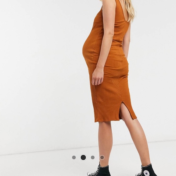 ASOS Maternity ribbed tank dress - Picture 4 of 8